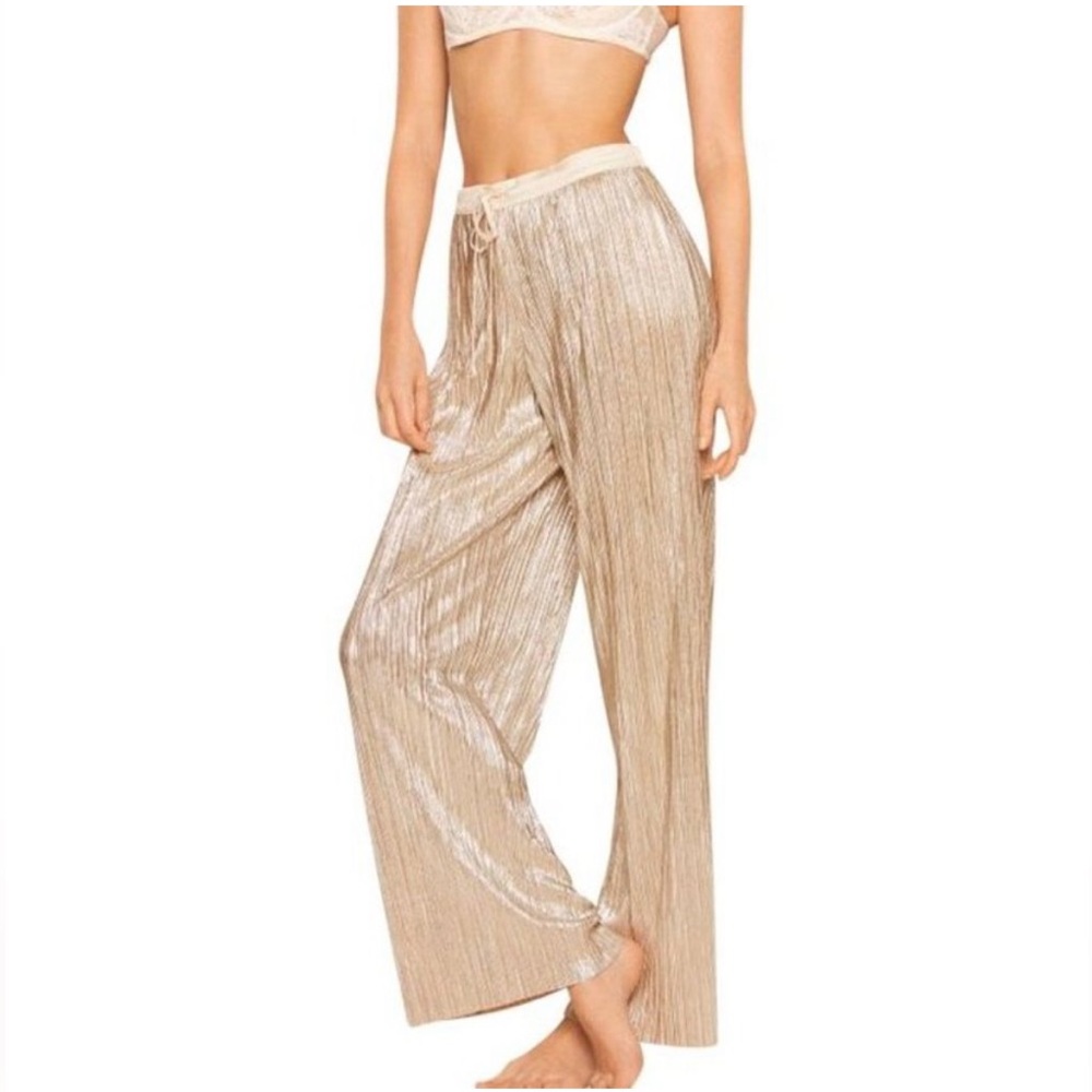 Victorias Secret Intimates & Sleepwear Gold Pants